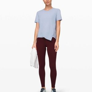 Lululemon Speed Up Tight in Garnet
